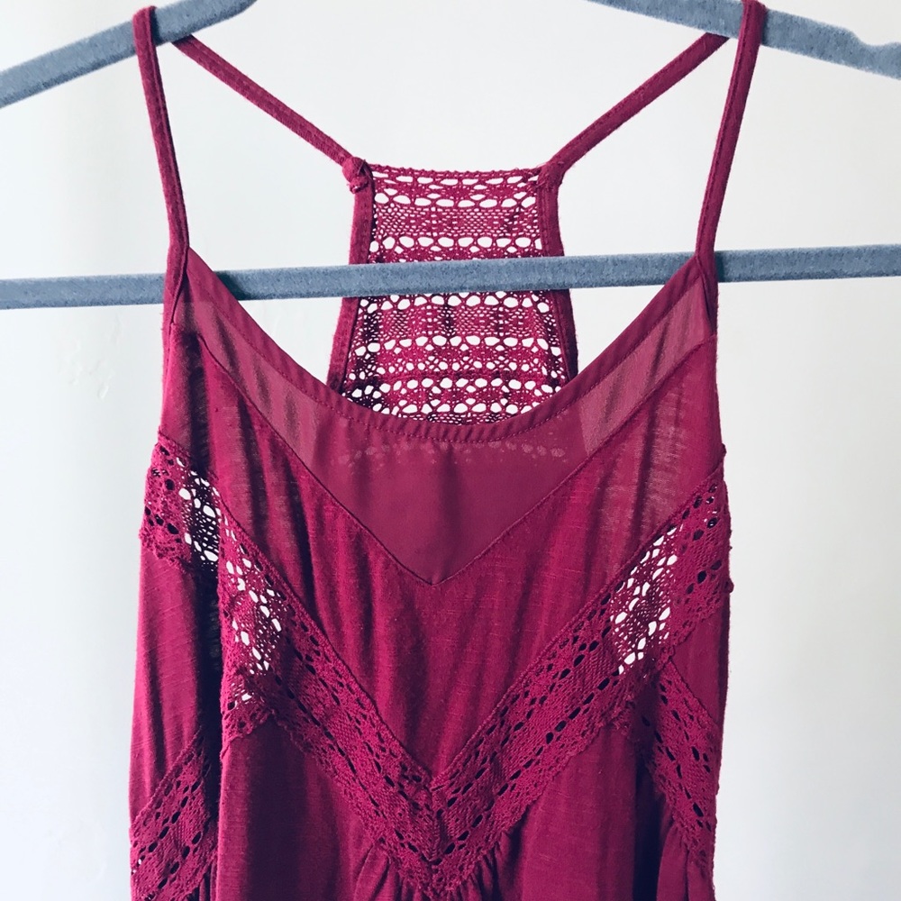 MAURICES | Maroon Razorback Tank Top - Picture 5 of 6